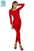 TUTA LYCRA ROSSO DANZA DONNA